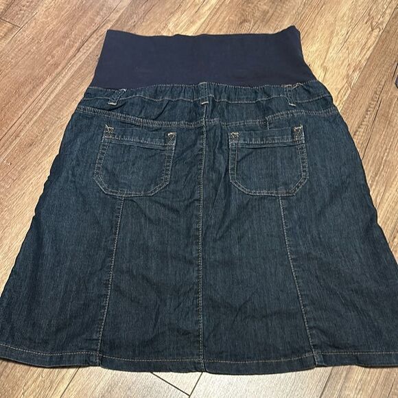 Thyme maternity skirt jeans - Picture 2 of 4